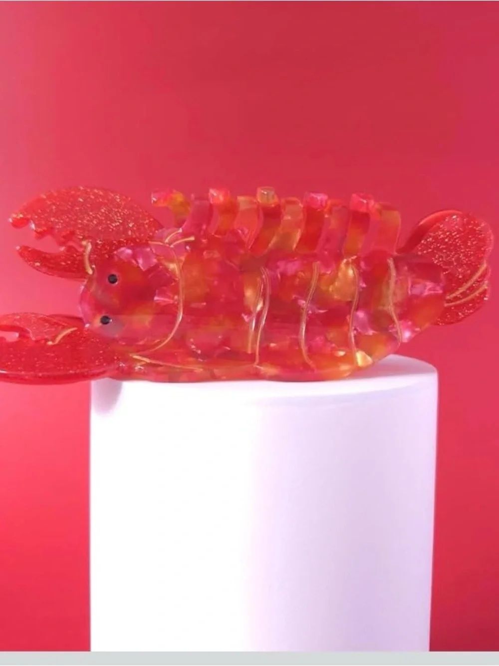 Lobster hair claw clip